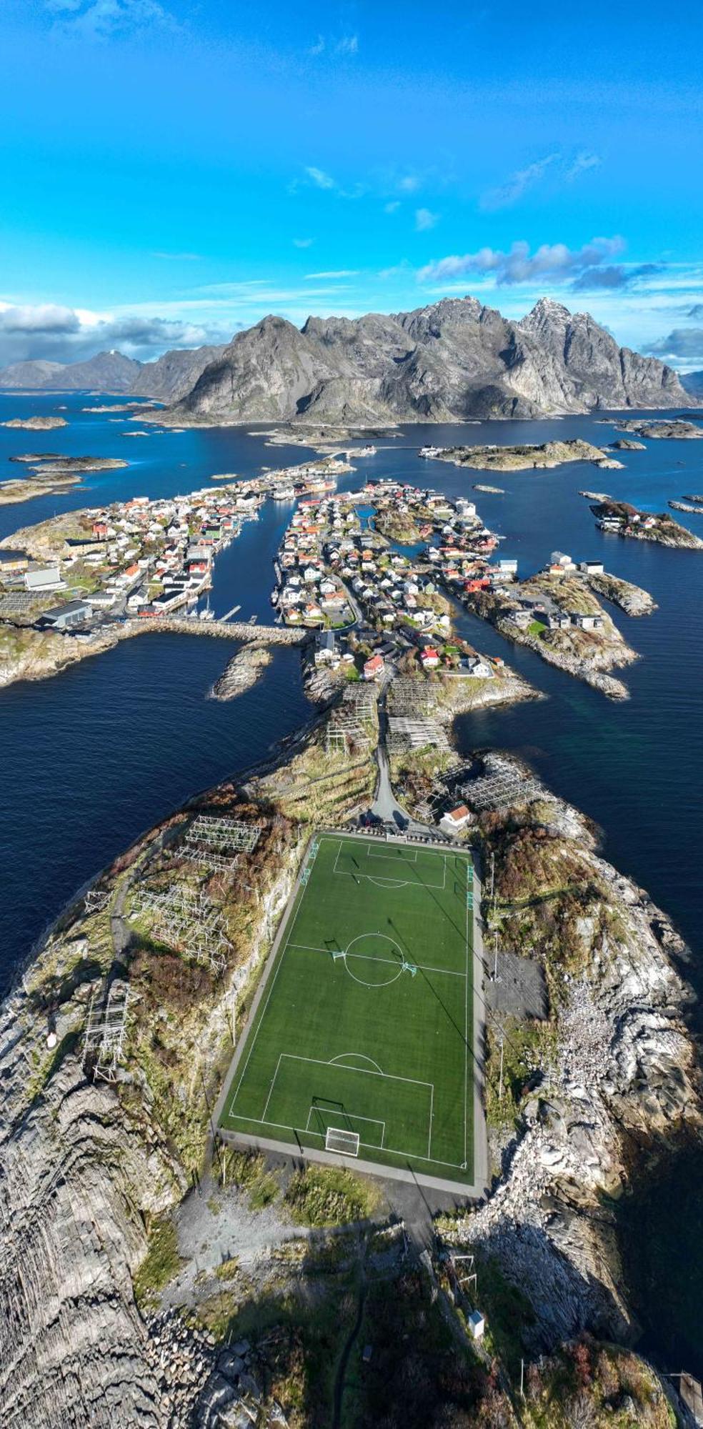 New And Modern Apartment In Henningsvær Buitenkant foto