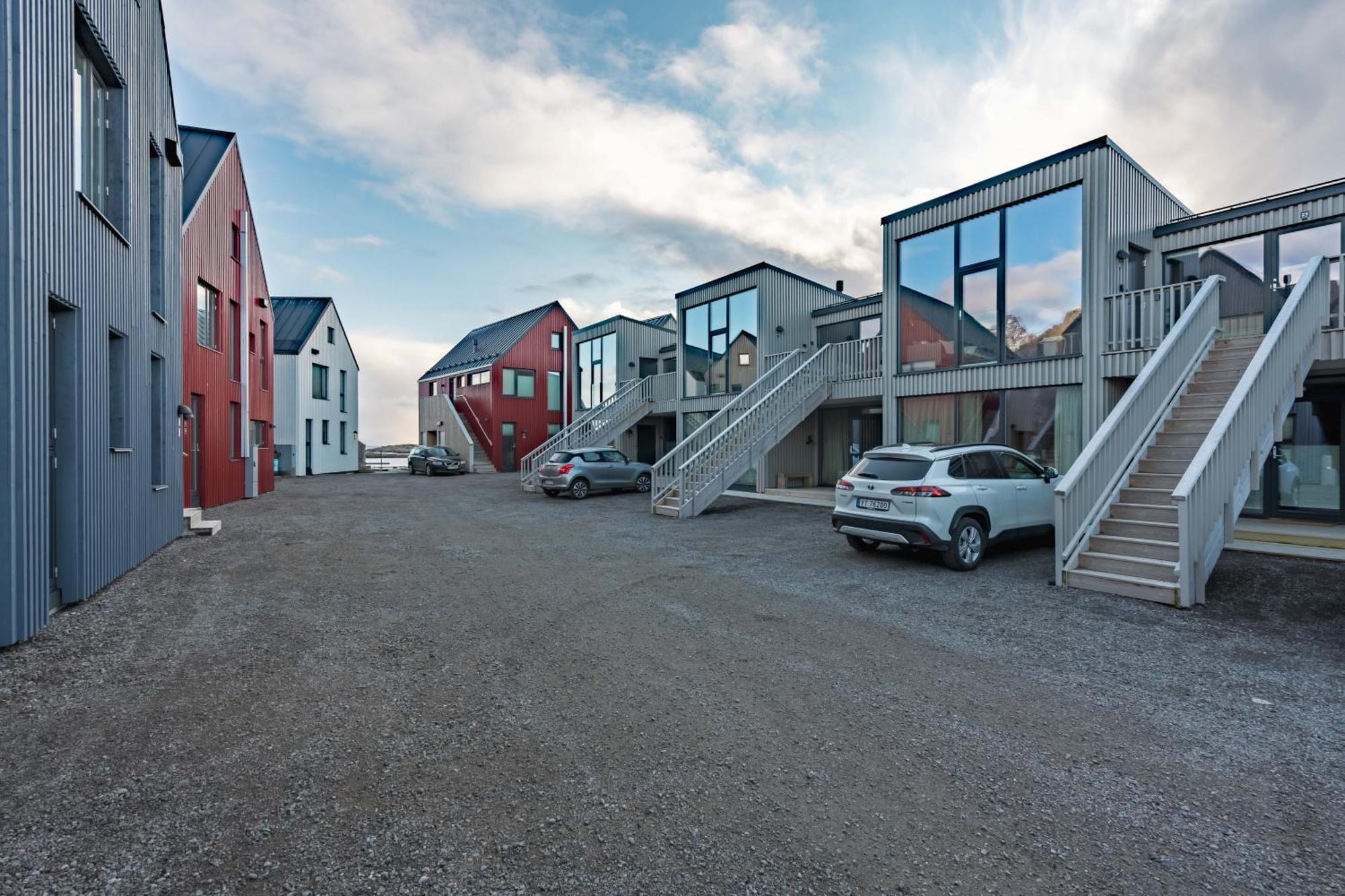 New And Modern Apartment In Henningsvær Buitenkant foto